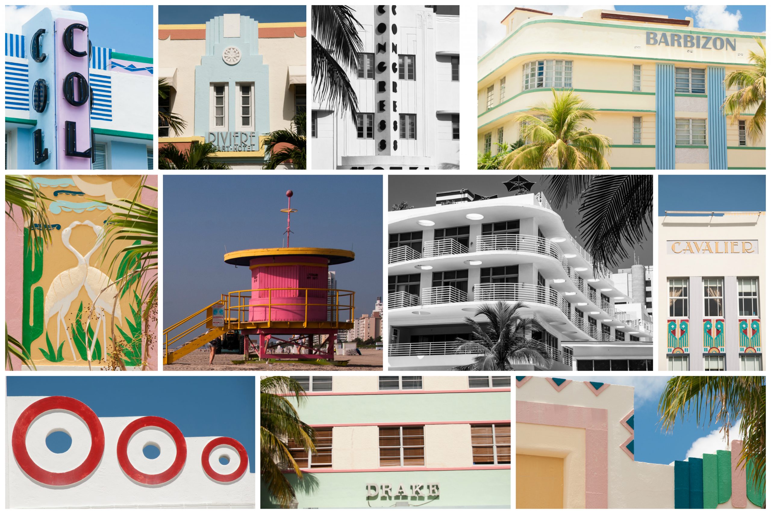 Art deco collage by Jenny Rutterford Photography