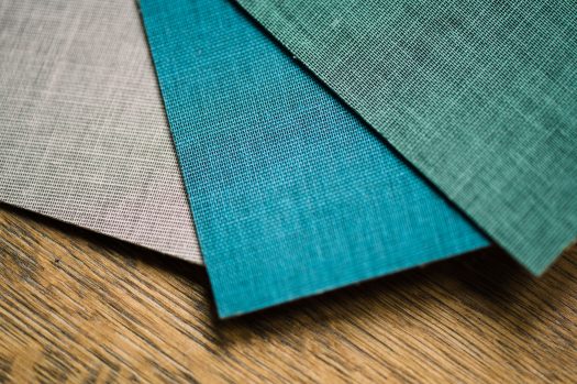 Wedding Album cover swatches by Jenny Rutterford Photography